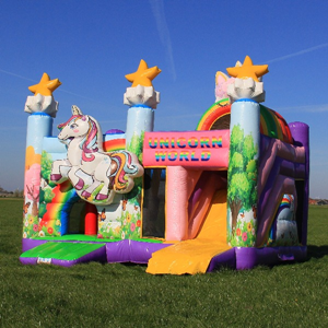 Unicorn-voorkant Springkussen-Unicorn-voorkant